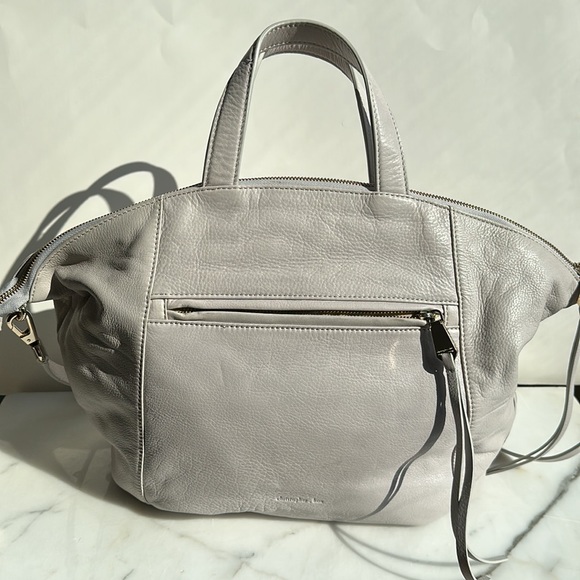 Christopher. Kon Light Gray Satchel (EUC) - Picture 3 of 10
